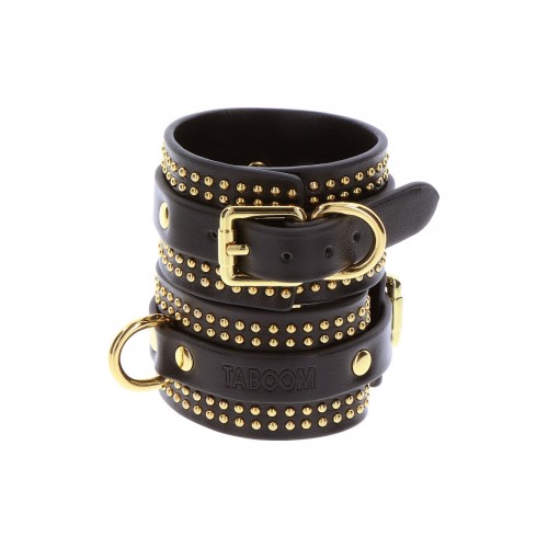 Taboom Studded Wrist Cuffs Set - Handbojor