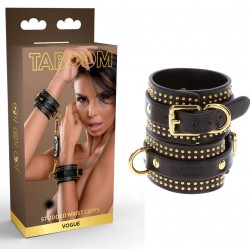 Taboom Studded Wrist Cuffs Set - Handbojor
