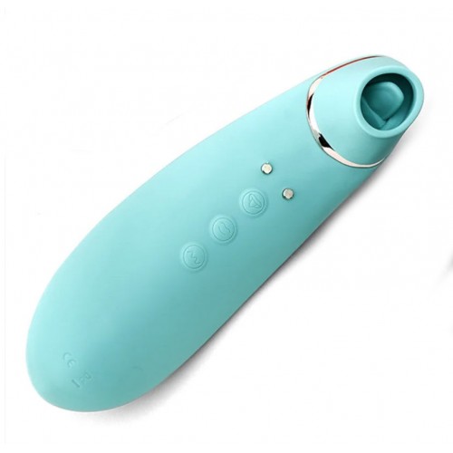 Trinitii 3in1 Flickering Tongue Vibrator - Turkos