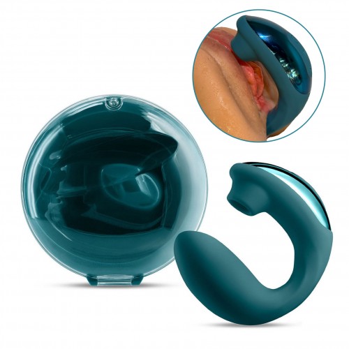 Euphoria 2-i-1 Lufttryck & Vibration - Smaragdgrön