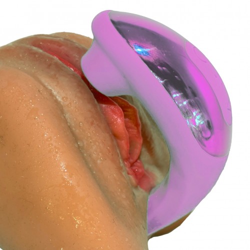 Euphoria 2-i-1 Lufttryck & Vibration - Pastellrosa