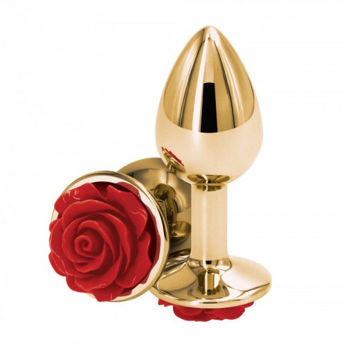 Golden Rose Buttplug - Small