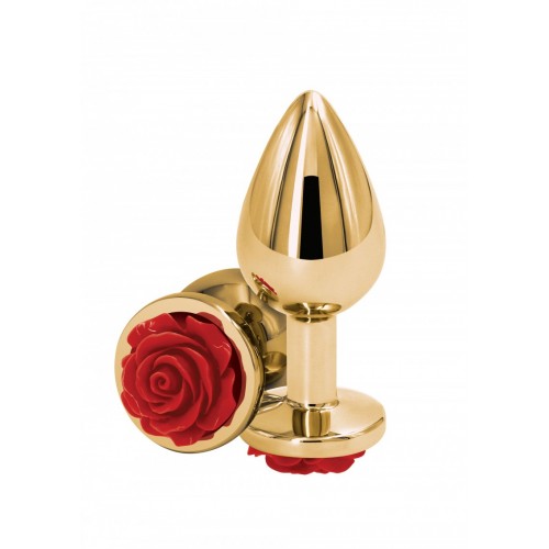 Golden Rose Buttplug - Medium