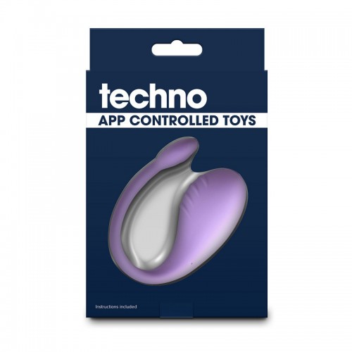 Inya Techno Rave Purple - Appstyrt Vibrerande Ägg