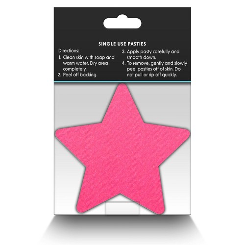 Nipple Stickers Metallic Stars - 8-Pack