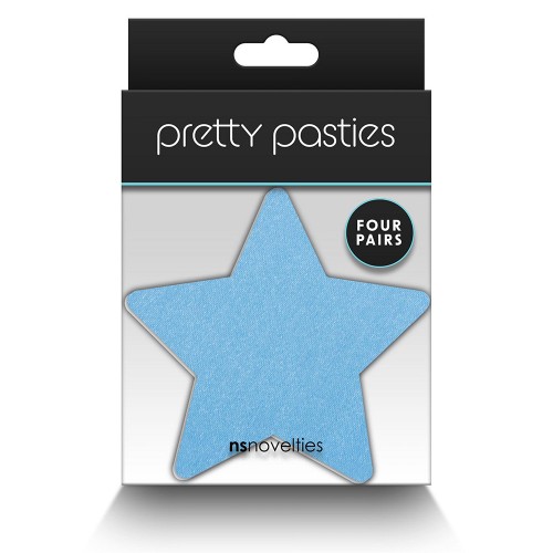 Nipple Stickers Metallic Stars - 8-Pack