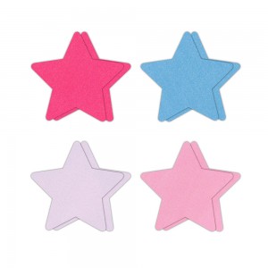 Nipple Stickers Metallic Stars - 8-Pack