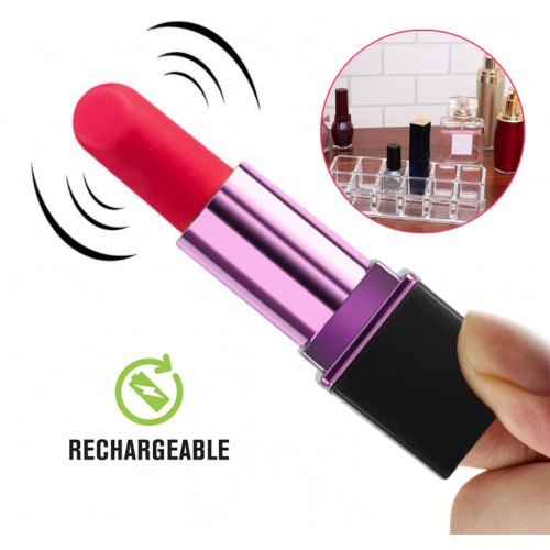 Lipstick Bullet Vibrator - Uppladdningsbar Lipstick Bullet Vibrator - Uppladdningsbar