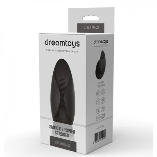 Smooth Power Stroker Black