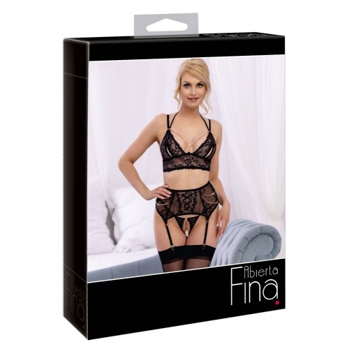 Abierta Fina  - Suspender Set - Medium