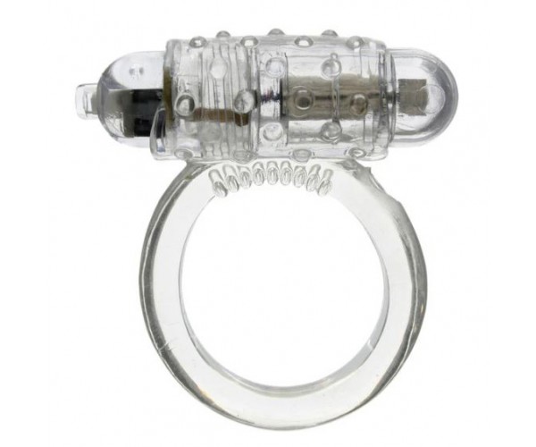 Vibrating Silicone CockRing - Klar