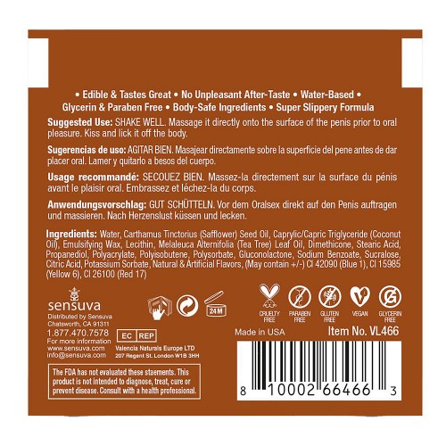 Oral Delight Cream - Salted Caramel 6 ml