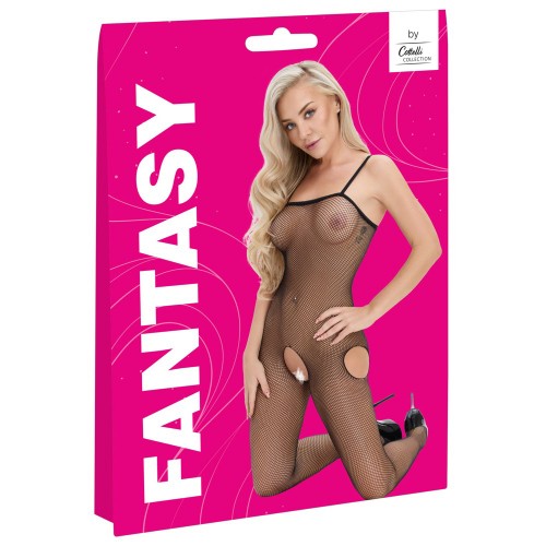 Fishnet Catsuit Without Arms