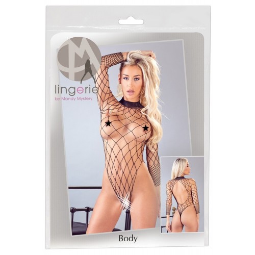 Mandy Mystery Square Fishnet Body