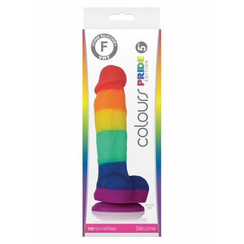 Colours Pleasure Dong 18 cm - Pride Edition - 100% Silikon