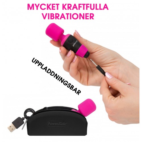 Palm Power -  Pocket Massage Wand - Uppladdningsbar