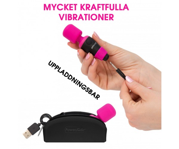 Palm Power -  Pocket Massage Wand - Uppladdningsbar