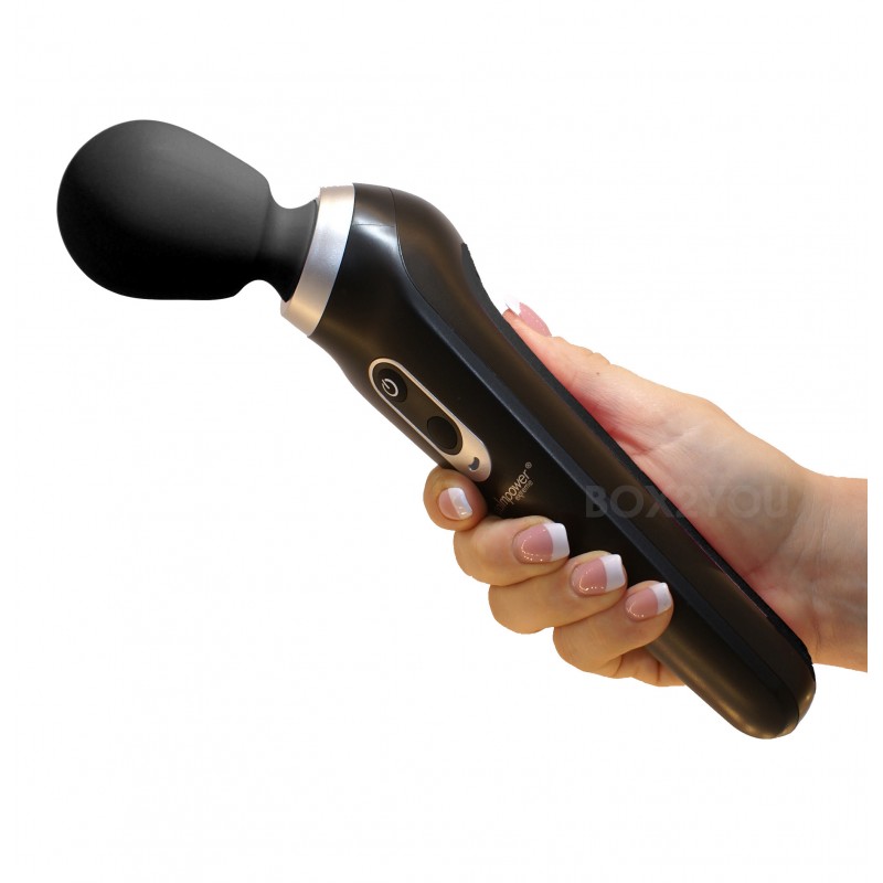 Palm Power Extreme Massage Wand Black