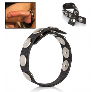 Leather Mulit-Snap Ring 