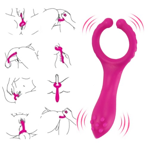 Vibrating Clit-Stim Cock Ring