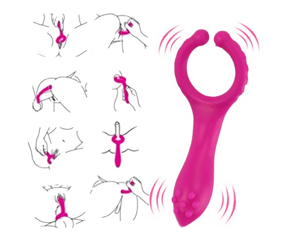 Vibrating Clit-Stim Cock Ring