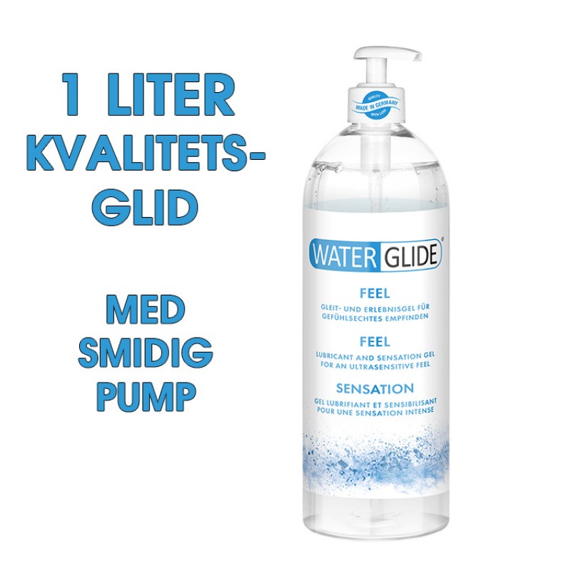 Glidmedel Waterglide Feel / Naturell - 1 Liter