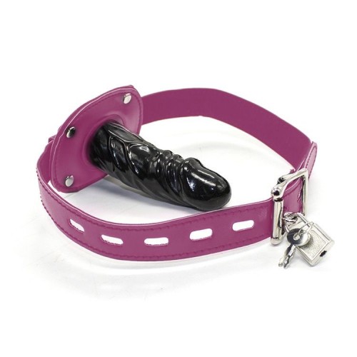 Penis Mouth Gag 10 cm - Rosa Penis Mouth Gag 10 cm - Rosa