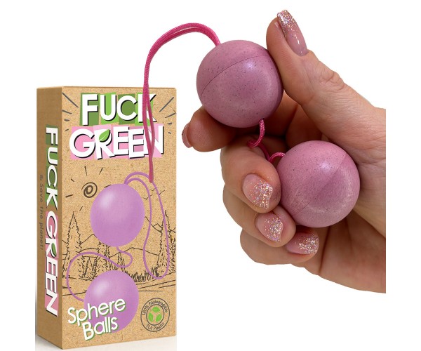 Fuck Green - Sphere Balls - Knipkulor 100% Nedbrytbara