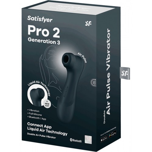 Satisfyer Pro 2 - Generation 3 Connect - Svart