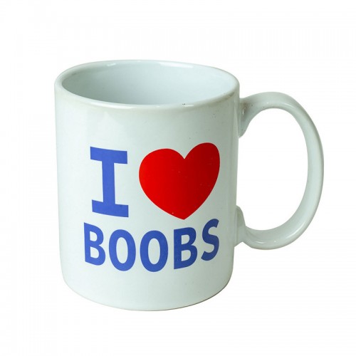 Mugg - "I Love Boobs"