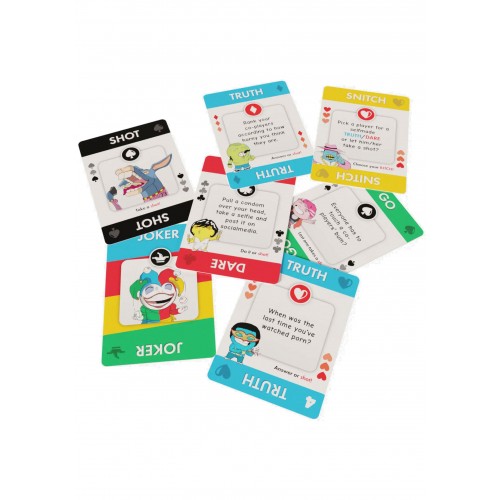 MadWish Playing Cards - Kortspel Truth Or Dare / Sanning eller Konsekvens