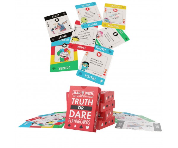 MadWish Playing Cards - Kortspel Truth Or Dare / Sanning eller Konsekvens