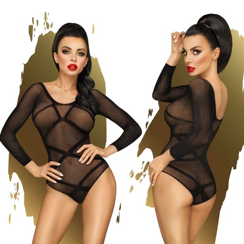 Penthouse - High On Love Black Teddy - XL