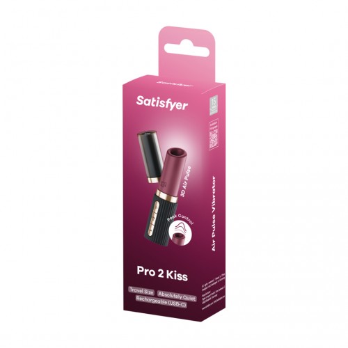 Satisfyer Pro 2 Kiss - Air Pulse Vibrator Lipstick