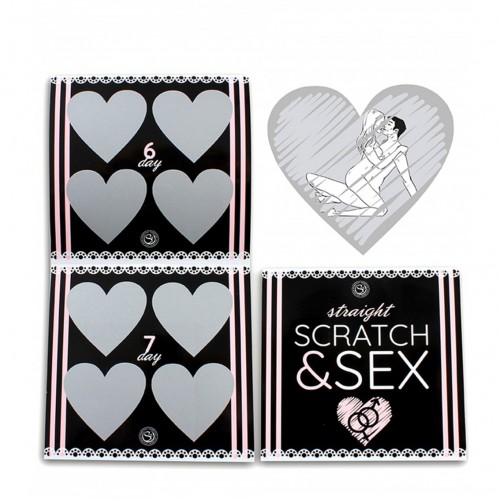 Scratch & Sex - Skraplott med sexställningar Scratch & Sex - Skraplott med sexställningar