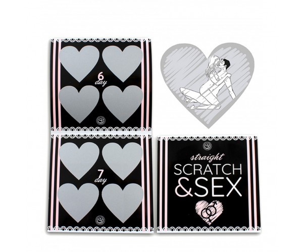Scratch & Sex - Skraplott med sexställningar