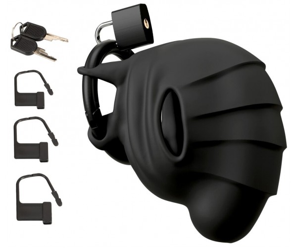 Black Velvets Cock & Ball Cage