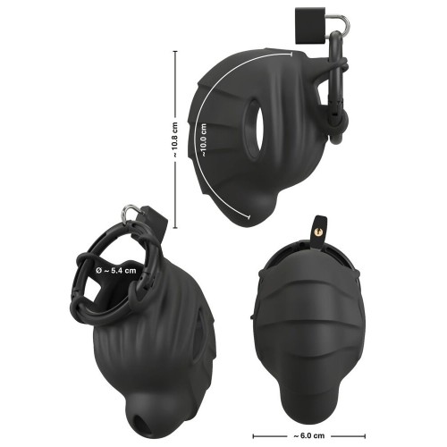 Black Velvets Cock & Ball Cage