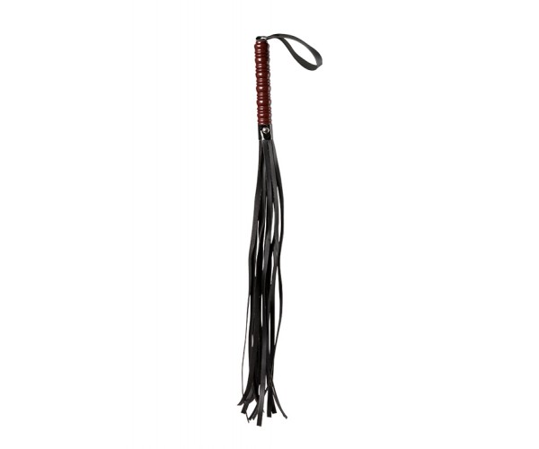 Vinyl String Flogger - Piska med Konstläderfransar