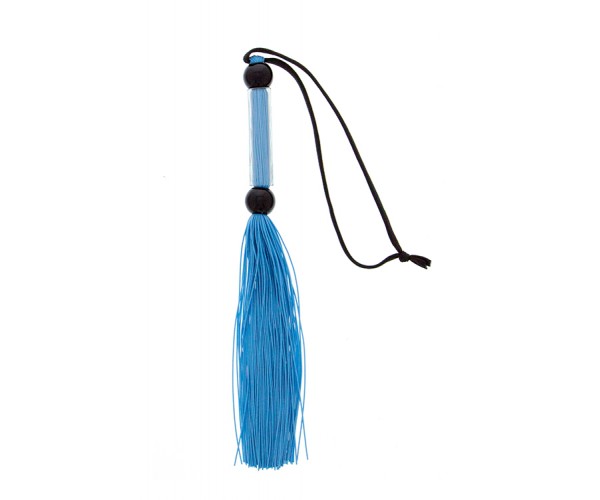 Silicone Mini Flogger - 29 cm Blå 