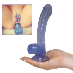 Lazy Buttcock Clear - För anal & vaginala handsfree rides!