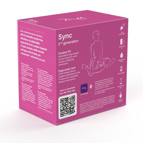 We-Vibe Sync 2 - Rosa