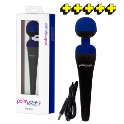 Palm Power Massage Wand Blue - Uppladdningsbar