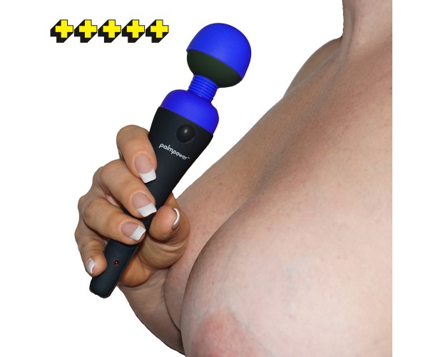 Palm Power Massage Wand Blue