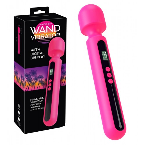Pink Sunset Wand Vibrator
