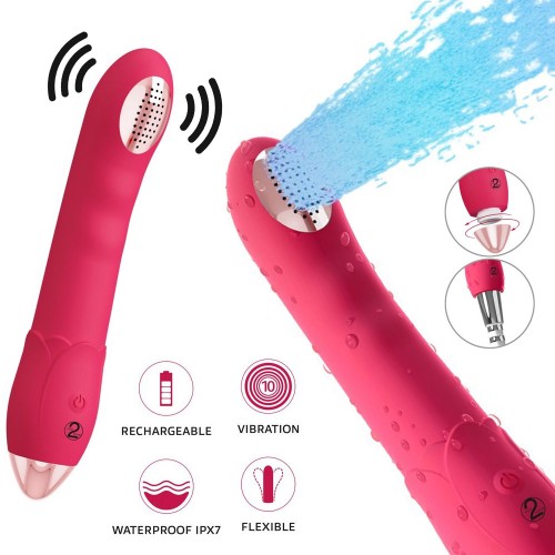 You2Toys Showers To Orgasm Vibrator vattentät duschvibrator för intensiv njutning i duschen och badet