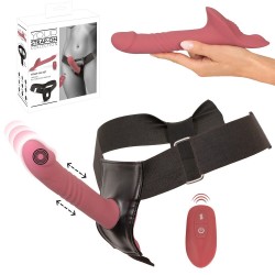 Strap-On Set Thrusting Vibrator
