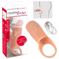 Realistixxx - Real Sleeve Open Vibrating Pleasure  - Med öppen topp