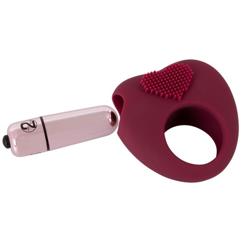 Vibrating Heart - Cock Ring