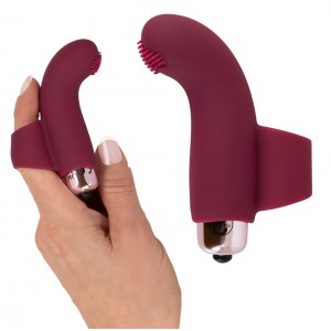 Magic Shiver Finger Vibrator - Red